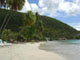 Cane Garden Bay British Virgin Island as the tourist season comes to an end 