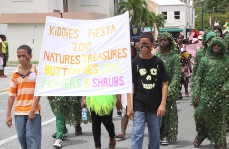 BVI Kiddies Fiesta parade