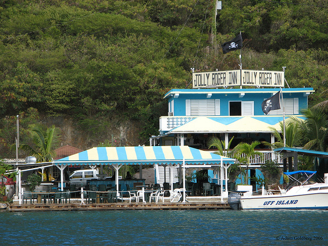 BVI Vacation.com - Jolly Roger Restaurant - Tortola