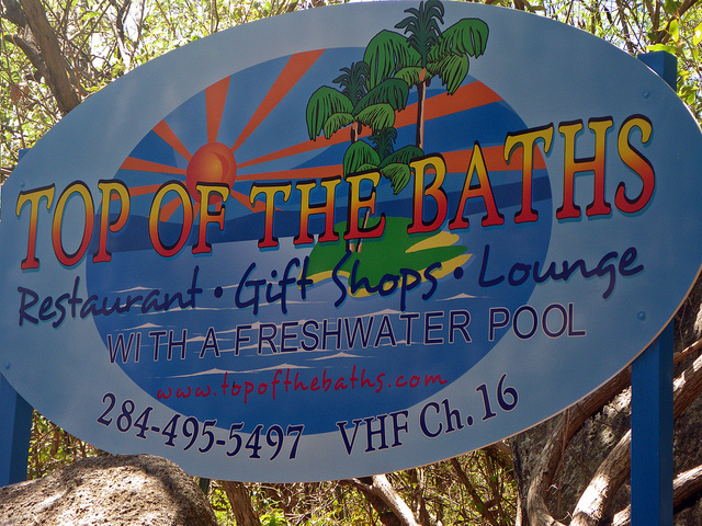 top of the baths bvi