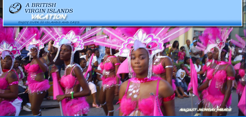 EMANCIPATION AUGUST MONDAY PARADE TORTOLA BRITISH VIRGIN ISLANDS