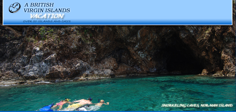 Caves on Norman Island  British Virgin Islands